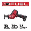 Milwaukee M12 FUEL 12V Lithium-Ion Brushless Cordless HACKZALL Reciprocating Saw Kit W/M12 Rocket Stand Light