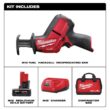Milwaukee M12 FUEL 12V Lithium-Ion Brushless Cordless HACKZALL Reciprocating Saw Kit W/M12 Rocket Stand Light