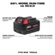 Milwaukee 2625-20-2626-20-48-11-1850 M18 18V Lithium-Ion Cordless HACKZALL Reciprocating Saw with Multi-Tool and 5.0 Ah Battery