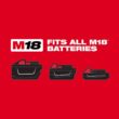 Milwaukee 2719-21-2866-20 M18 FUEL 18V Lithium-Ion Brushless Cordless HACKZALL Reciprocating Saw Kit W/M18 Drywall Screw Gun