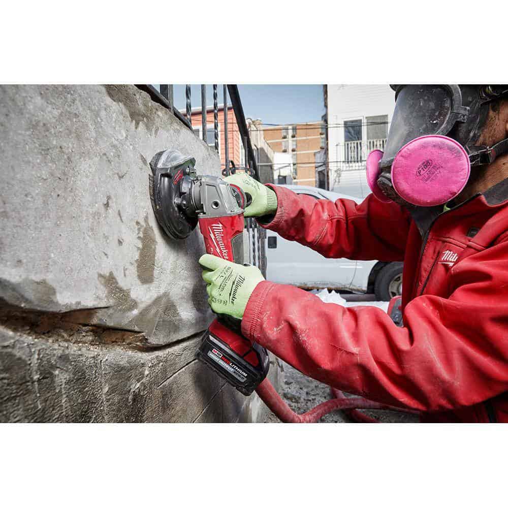 Milwaukee 2821-20-2880-20 M18 FUEL GEN-2 18V Lithium-Ion Brushless Cordless SAWZALL Reciprocating Saw W/M18 FUEL 4-1/2 in. Grinder Milwaukee 2821-20-2880-20 M18 FUEL GEN-2 18V Lithium-Ion Brushless Cordless SAWZALL Reciprocating Saw W/M18 FUEL 4-1/2 in. Grinder - Image 10