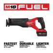 Milwaukee 2821-22 M18 FUEL 18V Lithium-Ion Brushless Cordless SAWZALL Reciprocating Saw Kit w/Two 5.0 Ah Batteries Charger & Hard Case