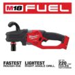 Milwaukee M18 FUEL 18V Lithium-Ion Brushless Cordless Hole Hawg 7/16 in. Right Angle Drill W/ Quick-Lok (Tool-Only)