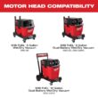Milwaukee 0911-20 M18 FUEL Wet/Dry Vacuum Cordless Motor Head for Milwaukee Wet/Dry Shop Vacuums