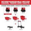 Milwaukee 0911-20 M18 FUEL Wet/Dry Vacuum Cordless Motor Head for Milwaukee Wet/Dry Shop Vacuums