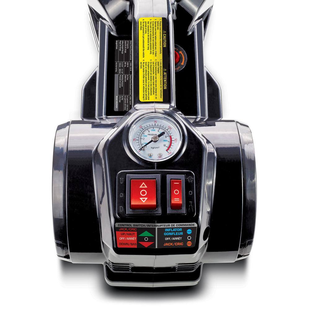Powerbuilt 620484 1-Ton 12-Volt Electric Floor Jack with Built-In Tire Inflator Powerbuilt 620484 1-Ton 12-Volt Electric Floor Jack with Built-In Tire Inflator - Image 3