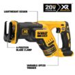DEWALT DCS367L1 20V MAX XR Cordless Brushless Compact Reciprocating Saw with (1) 20V 3.0Ah Battery and Charger