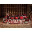 Milwaukee 0910-20-49-90-2019A M18 FUEL 6 Gal. Cordless Wet/Dry Shop Vacuum W/AIR-TIP 1-1/4 in. - 2-1/2 in. Crevice and Utility Nozzle Automotive Kit