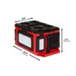 Milwaukee 0970-20-2357-20 M18 FUEL PACKOUT 18-Volt 2.5 Gal. Lithium-Ion Cordless Wet/Dry Vacuum with PACKOUT 3000 Lumens LED Light