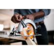 RIDGID R8655KN-AC612N 18V Cordless 6 1/2 in. Circular Saw Kit with (1) 4.0 Ah Battery and Charger with Extra 6-1/2 in. Circular Saw Blade