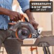 RIDGID R8657KN 18V Brushless Cordless 7-1/4 in. Circular Saw Kit with 4.0 Ah MAX Output Battery and Charger