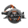 RIDGID R8657KN 18V Brushless Cordless 7-1/4 in. Circular Saw Kit with 4.0 Ah MAX Output Battery and Charger