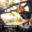 RIDGID R01301K 18V Brushless Cordless Battery Pruner with 2.0 Ah Battery and Charger