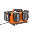 RIDGID 18V 6-Port Sequential Charger