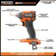 RIDGID R97801 18V SubCompact Brushless 2-Tool Combo Kit