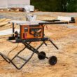 RIDGID R4550 10 in. Table Saw with Folding Stand