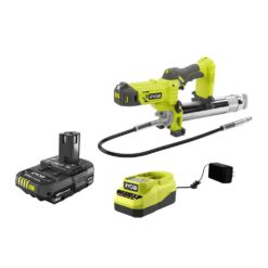 RYOBI  ONE+ 18V Cordless Grease Gun with 2.0 Ah Battery and Charger
