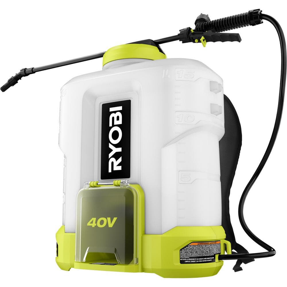 RYOBI 40V Cordless Backpack Chemical Sprayer (Tool Only) RYOBI 40V Cordless Backpack Chemical Sprayer (Tool Only)