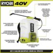 RYOBI 40V Cordless Backpack Chemical Sprayer (Tool Only) RYOBI 40V Cordless Backpack Chemical Sprayer (Tool Only)