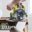 RYOBI PCL500K1 ONE+ 18V Cordless 5-1/2 in. Circular Saw Kit with 4.0 Ah Battery and Charger