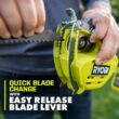 RYOBI P2530 ONE+ 18V Electric Cordless Pruning Reciprocating Saw with 2.0 Ah Battery and Charger