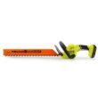RYOBI P2690 ONE+ 18V 22 in. Lithium-Ion Cordless Hedge Trimmer with 2.0 Ah Battery and Charger