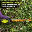 RYOBI P2690 ONE+ 18V 22 in. Lithium-Ion Cordless Hedge Trimmer with 2.0 Ah Battery and Charger