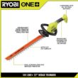 RYOBI P2690 ONE+ 18V 22 in. Lithium-Ion Cordless Hedge Trimmer with 2.0 Ah Battery and Charger