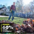 RYOBI RY404170 40V HP Brushless Whisper Series 165 MPH 730 CFM Cordless Battery Backpack Blower with (2) 6.0 Ah Batteries and Charger