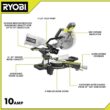 RYOBI TSS702 10 Amp Corded 7-1/4 in. Compound Sliding Miter Saw