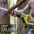 RYOBI PCL1600K2-P553 ONE+ 18V Cordless 6-Tool Combo Kit with 1.5 Ah and 4.0 Ah Batteries, Charger, and Miter Saw
