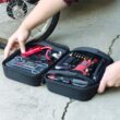 Smartech Products TECH-5000P Power Kit TECH-5000P Vehicle Jump Starter and Power Bank with Accessories + Air Compressor + Carrying Case