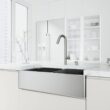 VIGO 1004812066 Oxford 36" Double Bowl Workstation Undermount Stainless Steel Farmhouse Sink with Ledge and Accessories VIGO 1004812066 Oxford 36" Double Bowl Workstation Undermount Stainless Steel Farmhouse Sink with Ledge and Accessories
