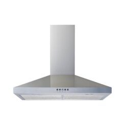 Winflo 1002707494 30 in. Convertible Wall Mount Range Hood in Stainless Steel with Mesh Filters and Push Button Control