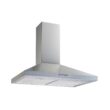 Winflo 1002707494 30 in. Convertible Wall Mount Range Hood in Stainless Steel with Mesh Filters and Push Button Control