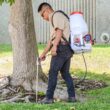 Tomahawk Power IR28 28 in. Irrigation Rod Attachment with Handle Press for Backpack Sprayer Tree Root Protection