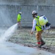 Tomahawk Power TCS6.5 6.5 Gal. Backpack Concrete Sprayer with 1.8 HP Engine, Wand Attachment and 0.5 GPM Fan Nozzle for Concrete Finishing