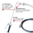 Tomahawk Power TMP1G 1 Gal. Stainless Steel Sprayer with 20 in. Wand for Pest Control Tomahawk Power TMP1G 1 Gal. Stainless Steel Sprayer with 20 in. Wand for Pest Control
