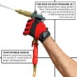 Tomahawk Power TPS25 + FG 5 Gal. Gas Power Backpack Sprayer with Foundation Gun for Pesticide, Disinfectant and Fertilizer