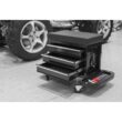 Torin APD2018R 3-Drawer 26.5 in. Rolling Mechanic Creeper Seat with 16-Slot Tool Tray