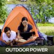 VECTOR VECLIPS6 500-Watt Portable Power Station With 666 WH Li-On Battery, Pure Sine Wave Technology and Wireless Charging