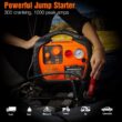Wagan Tech 7561 Power Dome PLEX 1000 Peak Amp Jump Starter with 260 PSI Air Compressor and 800-Watt Peak Surge Power Inverter