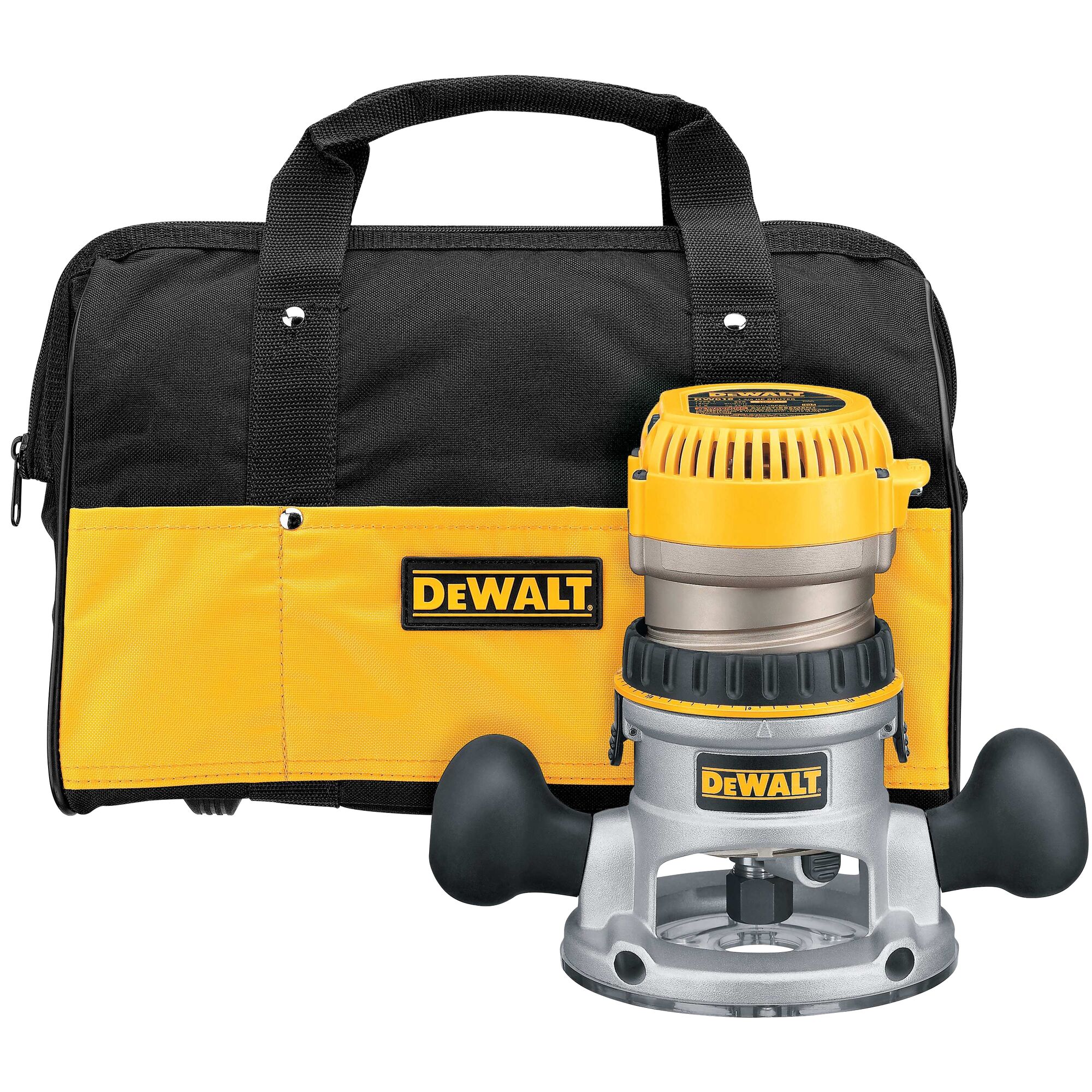 DEWALT 1/2-in-Amp 2.25-HP Variable Speed Fixed Corded Router Soft Case (Tool Only) DEWALT 1/2-in-Amp 2.25-HP Variable Speed Fixed Corded Router Soft Case (Tool Only)