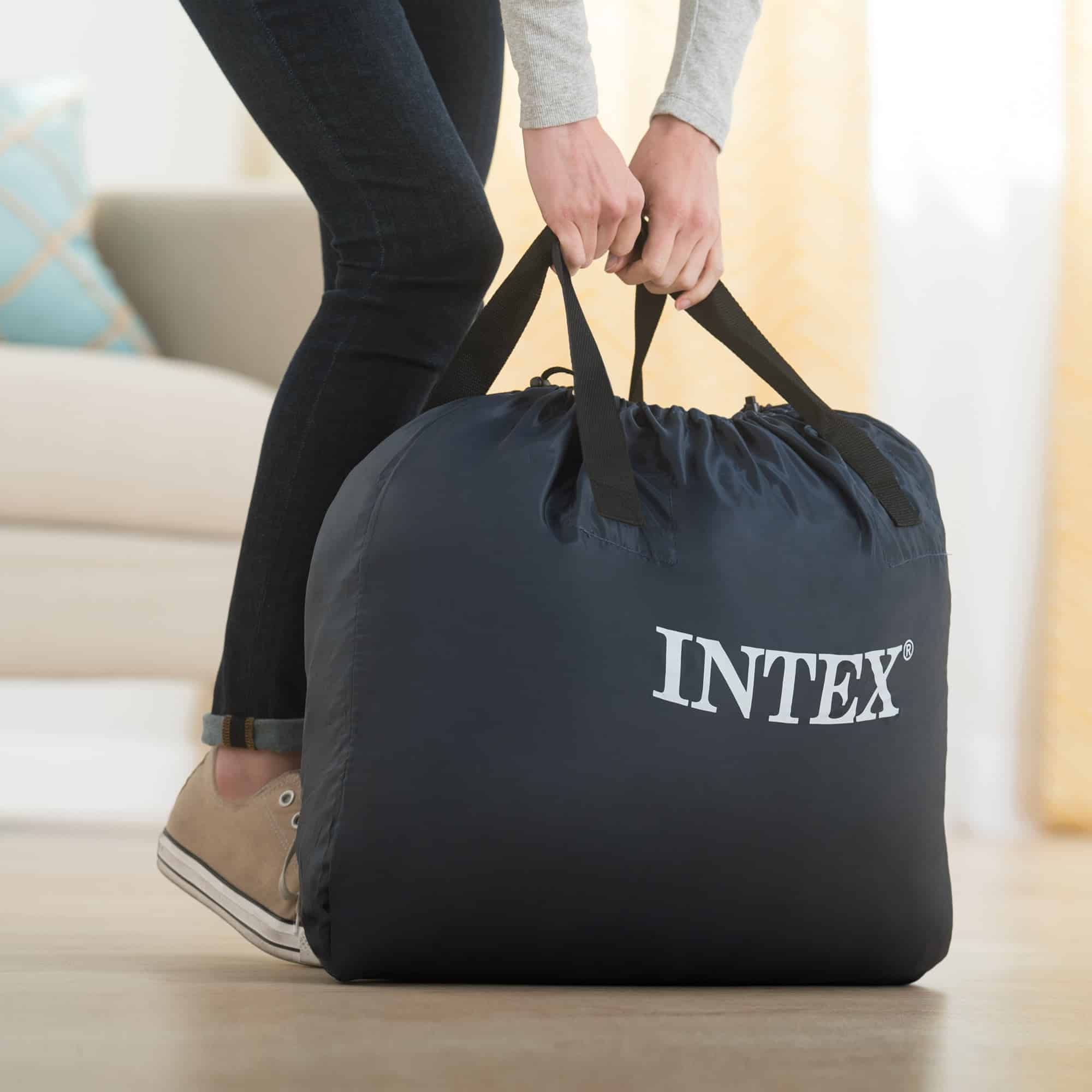 Intex 64477ED Queen Size Thermalux Airbed with Fiber-Tech Technology, Gold Intex 64477ED Queen Size Thermalux Airbed with Fiber-Tech Technology, Gold - Image 5