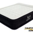 King Koil California King Luxury Raised Air Mattress with Built-in 120V AC High Capacity Internal Pump Comfort Quilt Top California King Airbed King Koil California King Luxury Raised Air Mattress with Built-in 120V AC High Capacity Internal Pump Comfort Quilt Top California King Airbed