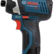 Bosch 12-volt 1/4-in Variable Speed Cordless Impact Driver (2-Batteries Included)