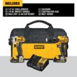 DEWALT 2-Tool 20-Volt Max Power Tool Combo Kit with Soft Case (2-Batteries and charger Included)