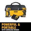 DEWALT 2-Tool 20-Volt Max Power Tool Combo Kit with Soft Case (2-Batteries and charger Included)