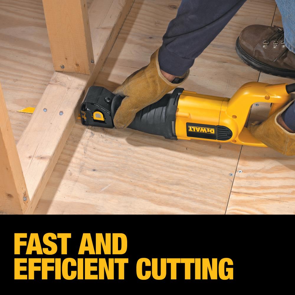 DEWALT 10-Amp Variable Speed Corded Reciprocating Saw DEWALT 10-Amp Variable Speed Corded Reciprocating Saw - Image 3