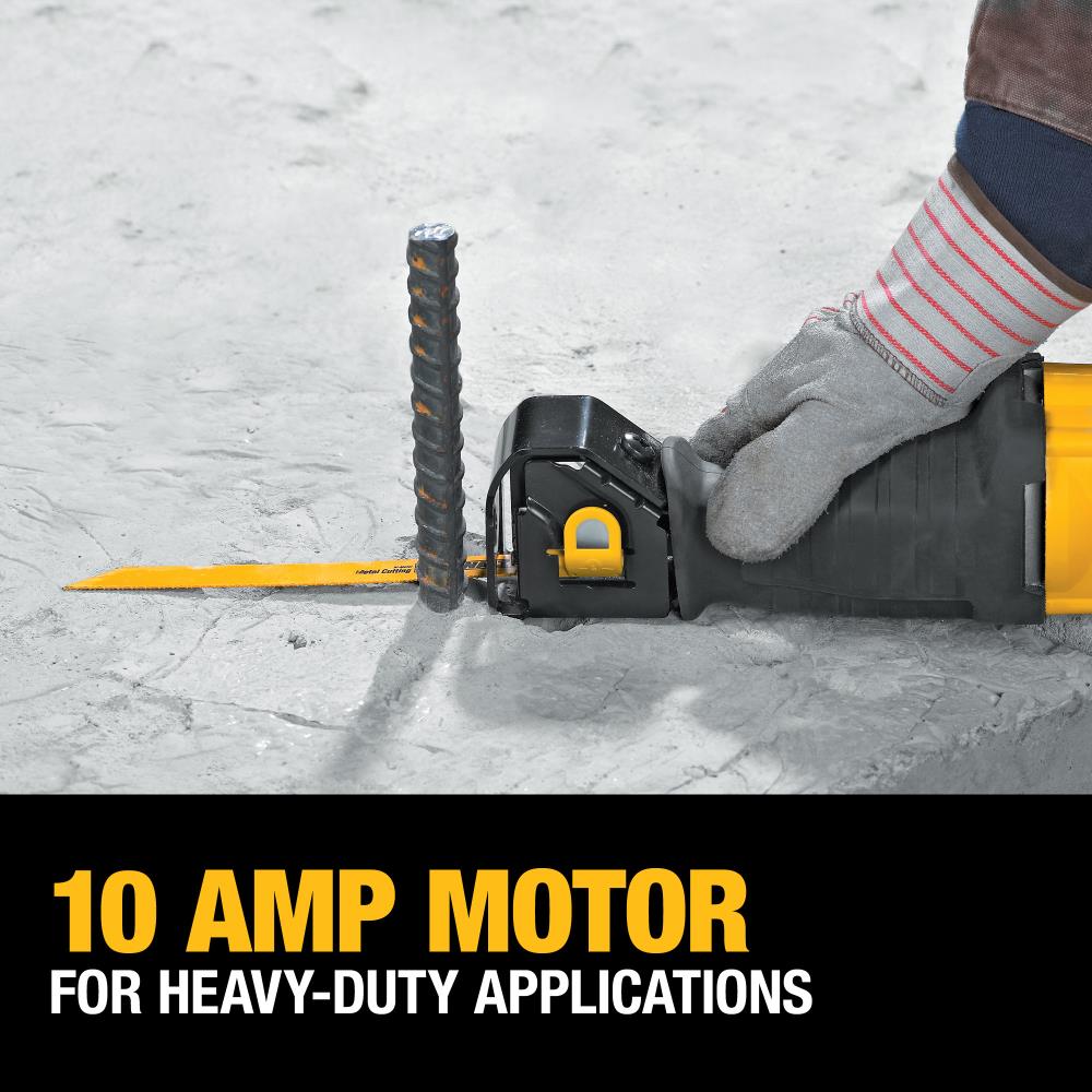 DEWALT 10-Amp Variable Speed Corded Reciprocating Saw DEWALT 10-Amp Variable Speed Corded Reciprocating Saw - Image 5